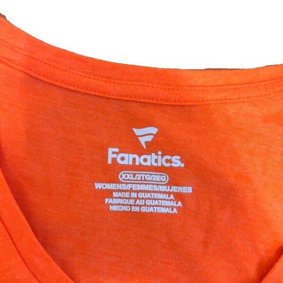 Women's Cleveland Browns Football Ladies V-neck Shirt Size XXL - New with Tags - Picture 2 of 5